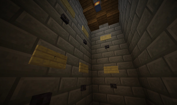 In game screenshot of the a puzzle in the basement
